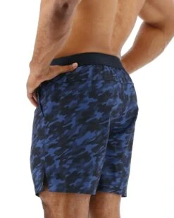 TYR Hydrosphere™ Men's Unlined 7" Unbroken Shorts - Midnight Camo -TYL Clothing Shop musumc3a 401 alt04 5