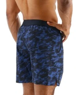 TYR Hydrosphere™ Men's Unlined 7" Unbroken Shorts - Midnight Camo -TYL Clothing Shop musumc3a 401 alt05 5