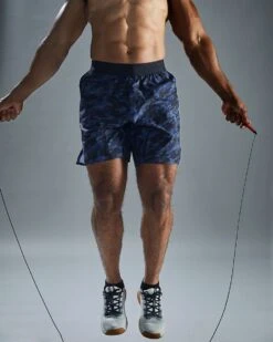 TYR Hydrosphere™ Men's Unlined 7" Unbroken Shorts - Midnight Camo -TYL Clothing Shop musumc3a 401 alt07