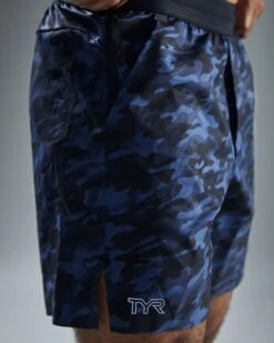 TYR Hydrosphere™ Men's Unlined 7" Unbroken Shorts - Midnight Camo -TYL Clothing Shop musumc3a 401 alt10