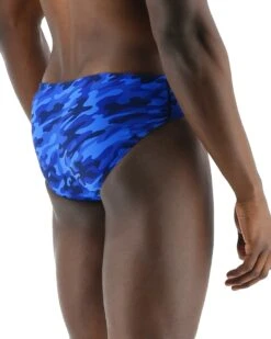 TYR Durafast Elite® Men's Brief Swimsuit - Camo -TYL Clothing Shop rcam7a 420 alt05 7