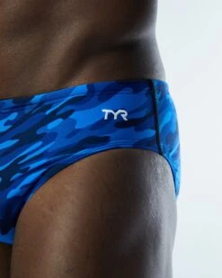 TYR Durafast Elite® Men's Brief Swimsuit - Camo -TYL Clothing Shop rcam7a 420 alt08 7