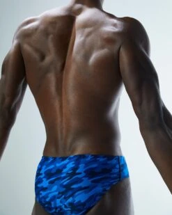 TYR Durafast Elite® Men's Brief Swimsuit - Camo -TYL Clothing Shop rcam7a 420 alt10 7