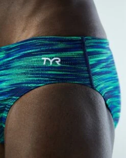 TYR Durafast Elite® Men's Brief Swimsuit - Fizzy -TYL Clothing Shop rfiz7a 487 alt09