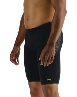 TYR Durafast Elite® Men's Curve Splice Jammer Swimsuit - Obsidian -TYL Clothing Shop scobs7a 008 alt02