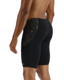 TYR Durafast Elite® Men's Curve Splice Jammer Swimsuit - Obsidian -TYL Clothing Shop scobs7a 008 alt03