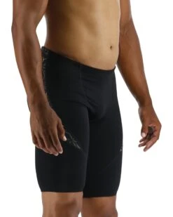 TYR Durafast Elite® Men's Curve Splice Jammer Swimsuit - Obsidian -TYL Clothing Shop scobs7a 008 alt06