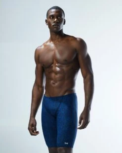 TYR Durafast Elite® Men's Jammer Swimsuit - Lapped -TYL Clothing Shop slapp7a 420 alt07