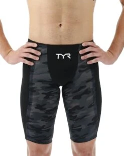 TYR Men's Shockwave High-Waist Jammer Swimsuit - Camo -TYL Clothing Shop swhw6a 001 main01