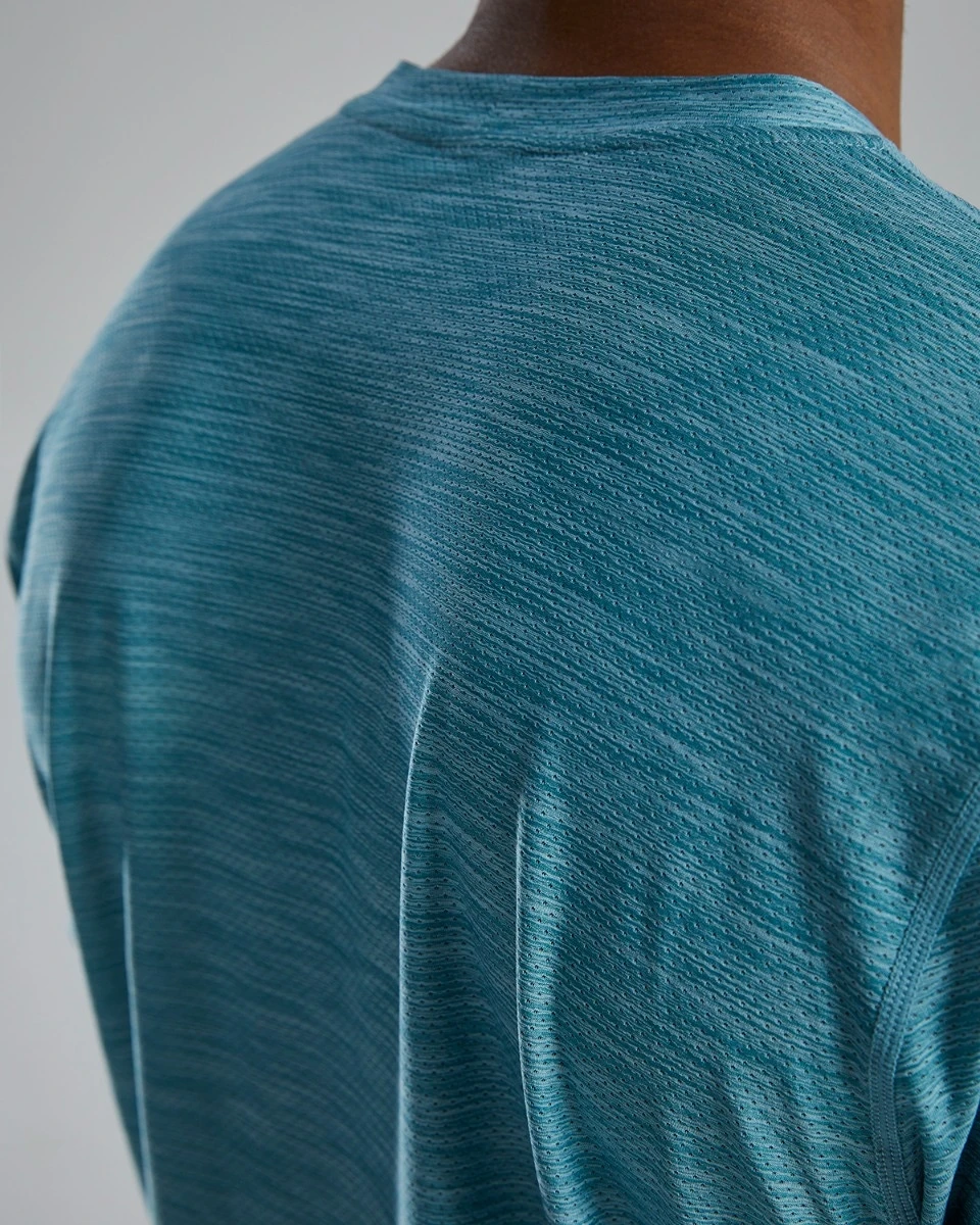 TYR Airtec™ Men's Big Logo Tee - Solid / Heather 9 TYR Airtec™ Men's Big Logo Tee - Solid / Heather - Image 7