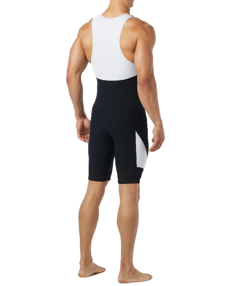 TYR Men's Padded Front-Zip Tri-Suit - Carbon 6 TYR Men's Padded Front-Zip Tri-Suit - Carbon - Image 4