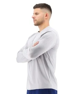TYR Men's SunDefense Long Sleeve Shirt 20 TYR Men's SunDefense Long Sleeve Shirt -TYL Clothing Shop tsmls7a 050 alt02 4