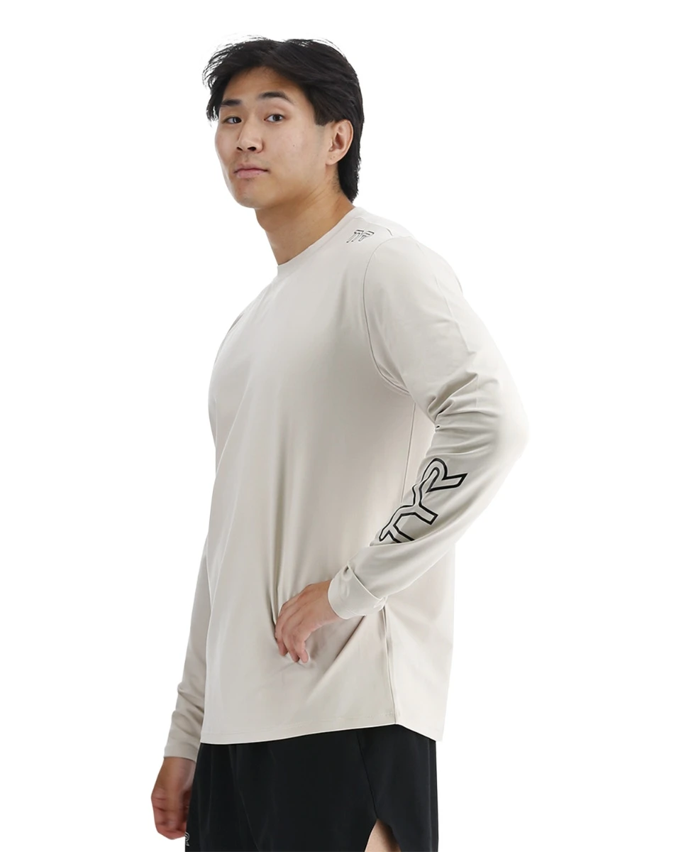 TYR Men's SunDefense Long Sleeve Shirt 12 TYR Men's SunDefense Long Sleeve Shirt - Image 10