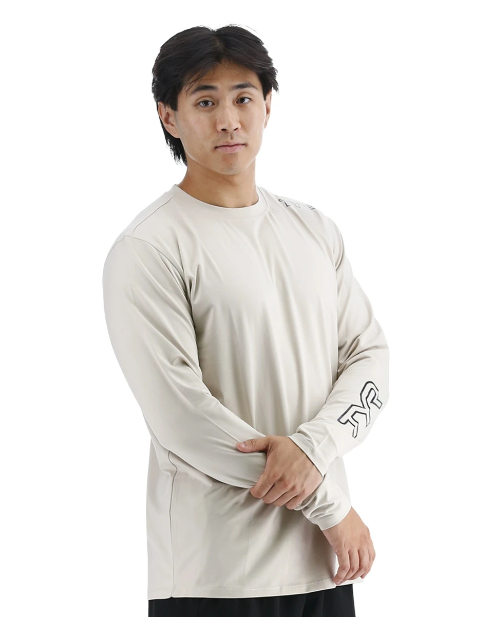 TYR Men's SunDefense Long Sleeve Shirt 14 TYR Men's SunDefense Long Sleeve Shirt - Image 12