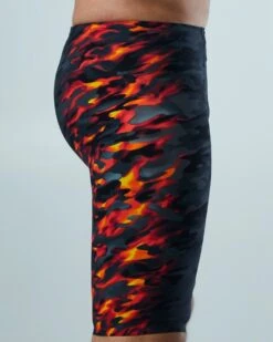 TYR Men’s Venzo™ High-Waist Jammer Swimsuit - Camo Fire -TYL Clothing Shop vzcfhw6a 937 alt09