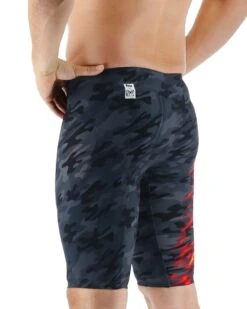 TYR Men’s Venzo™ High-Waist Jammer Swimsuit - Camo Fire -TYL Clothing Shop vzcfhw6a 937 alt04
