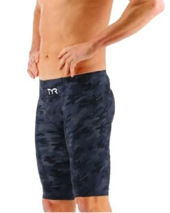 TYR Men's Venzo™ High Jammer - USA Blackout Camo -TYL Clothing Shop vzcuhw6a 921 alt04